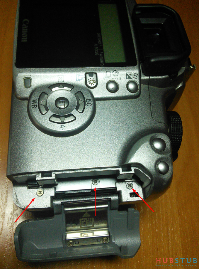 Ремонт фотоаппарата canon rebel xt(EOS 350D).