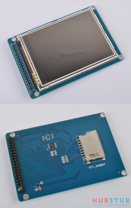 Инициализация TFT дисплея на примере SSD1289 для AVR.