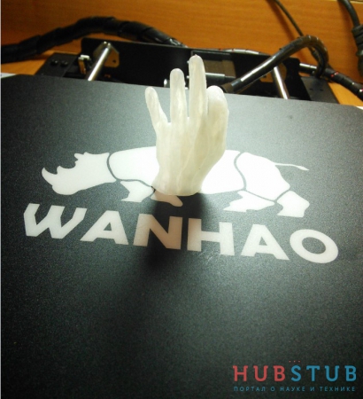 Калибровка и первая печать на 3d принтере, на примере WANHAO Duplicator i3.