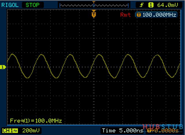 Синтезатор частот до 200MHz.